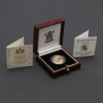 AN ELIZABETH II PROOF SOVEREIGN. 1998.