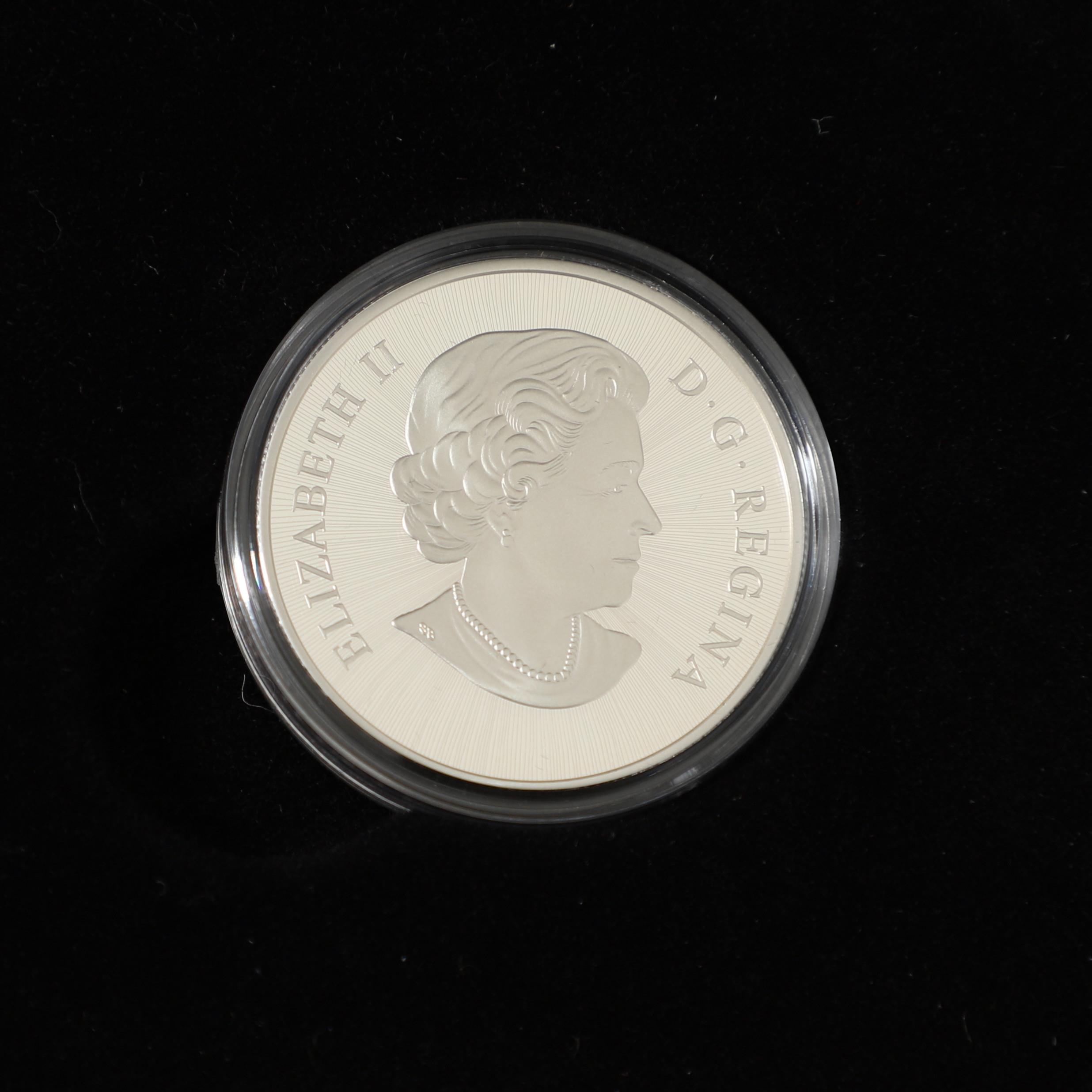 AN ELIZABETH II ROYAL CANADIAN MINT SILVER FIVE COIN 'MAPLE MASTERS' COLLECTION. 2019. - Bild 5 aus 15