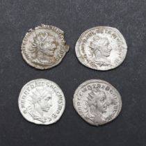 ROMAN IMPERIAL COINAGE: HERENNIUS ETRUSCUS, TREBONIANUS AND VOLUSIAN. VALERIANUS I, 251 - 260 A.D.