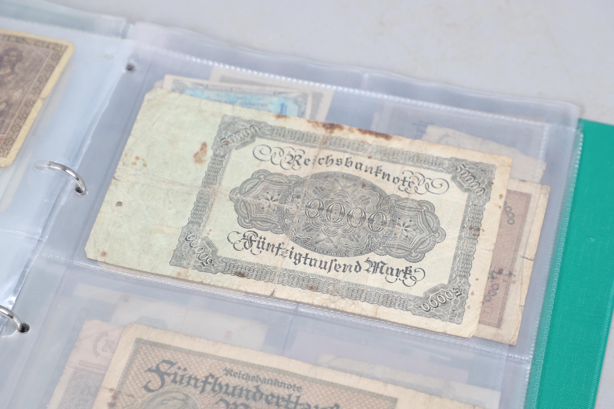 AN EXTENSIVE COLLECTION OF WORLD BANKNOTES. - Image 46 of 56
