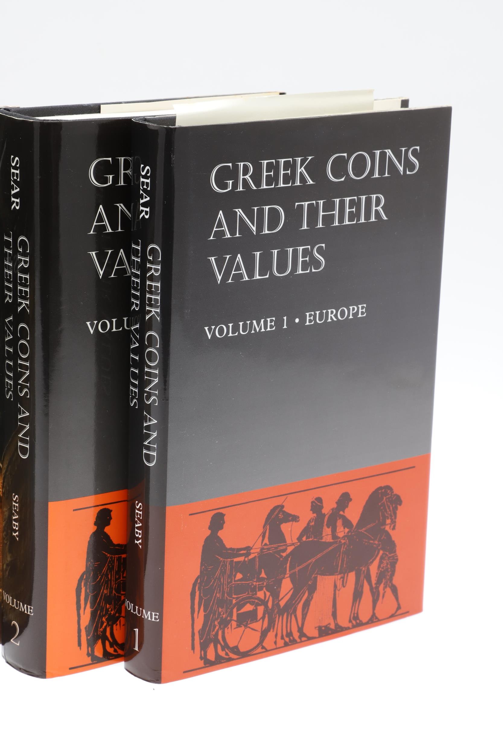 DAVID R. SEAR GREEK COINS AND THEIR VALUES AND ROMAN COINS AND THEIR VALUES. 4 VOLUMES. - Bild 2 aus 14