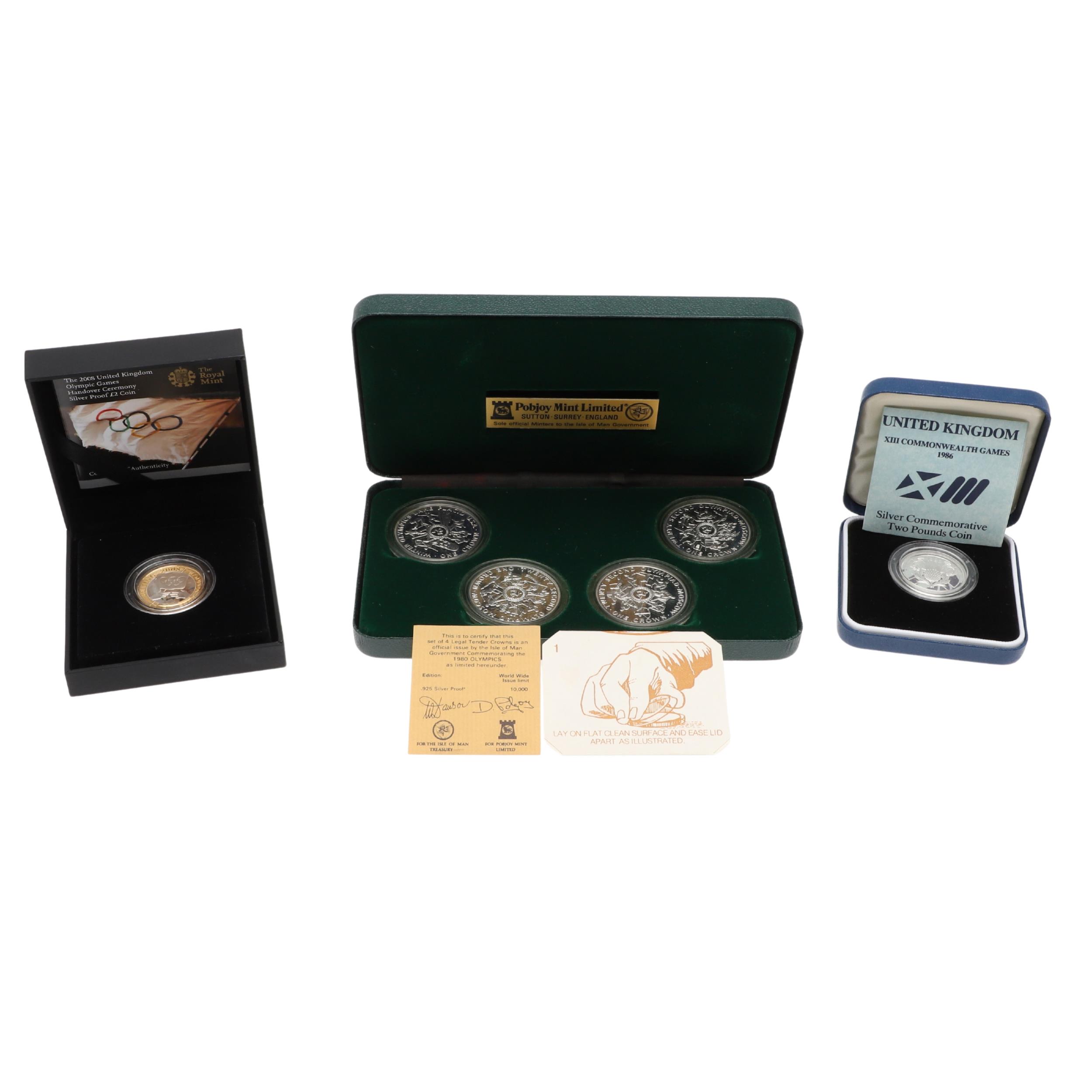 A COLLECTION OF ROYAL MINT AND OTHER RECENT OLYMPIC GAMES RELATED ISSUES TO INCLUDE THE THREE INGOT - Bild 11 aus 19