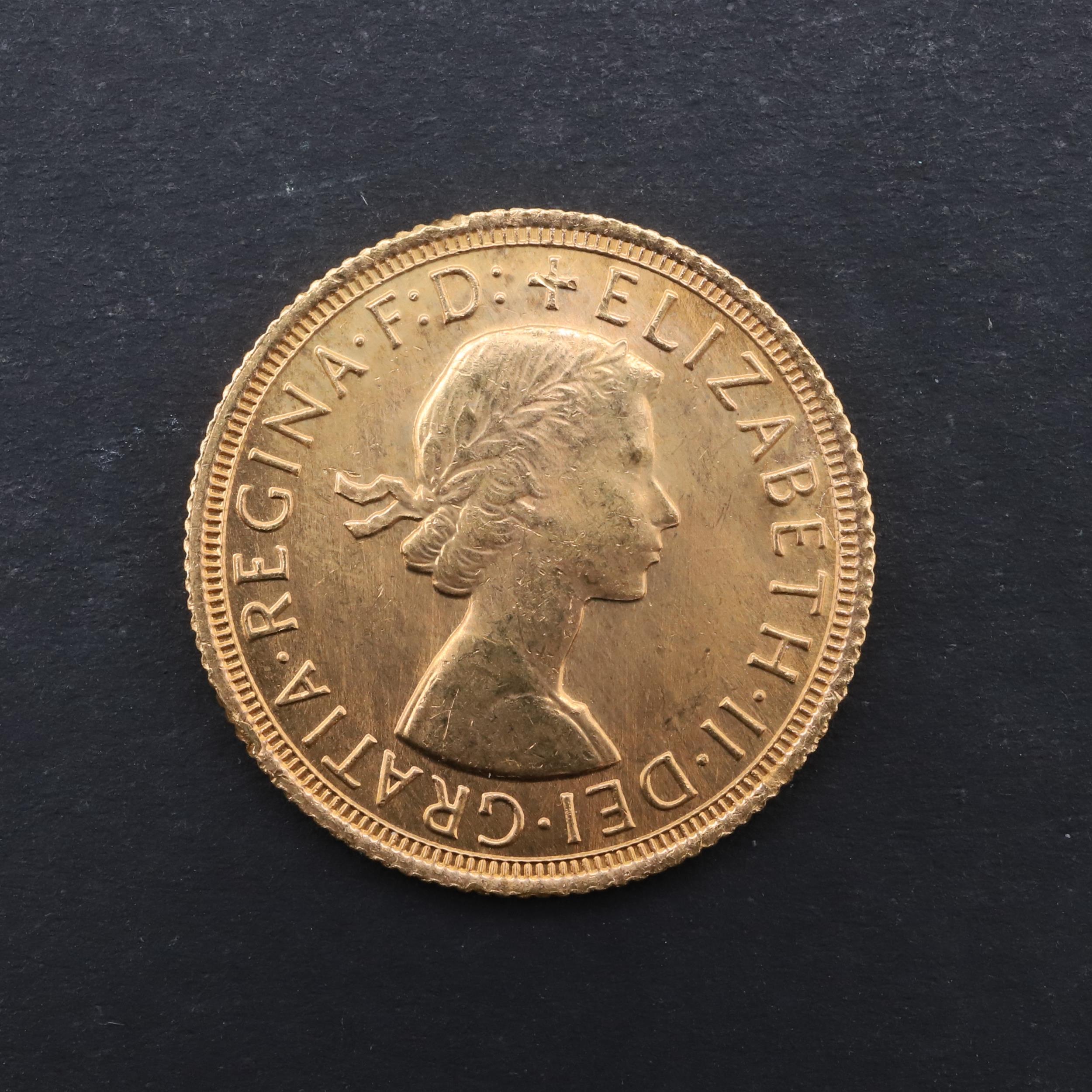 AN ELIZABETH II SOVEREIGN. 1968.