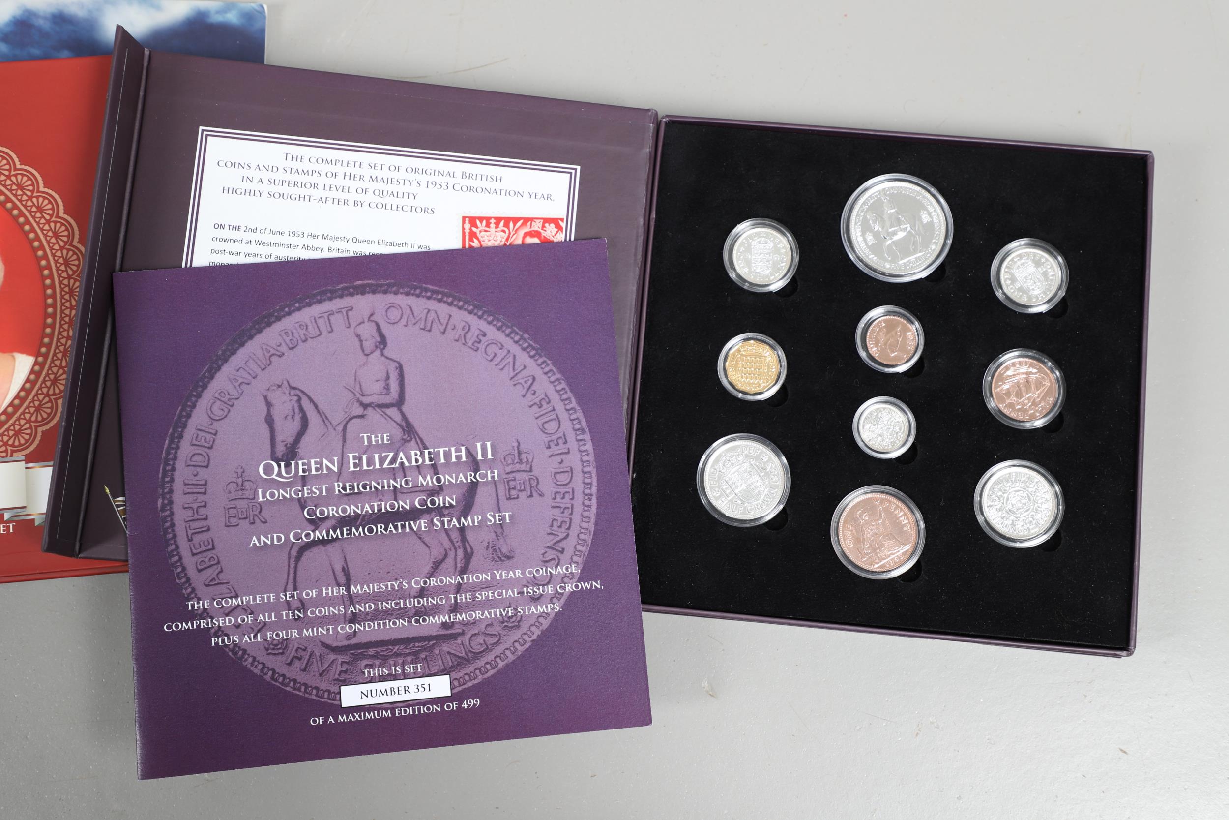 A COLLECTION OF JUBILEE MINT ROYALTY THEMED PRESENTATION SETS. - Bild 13 aus 14