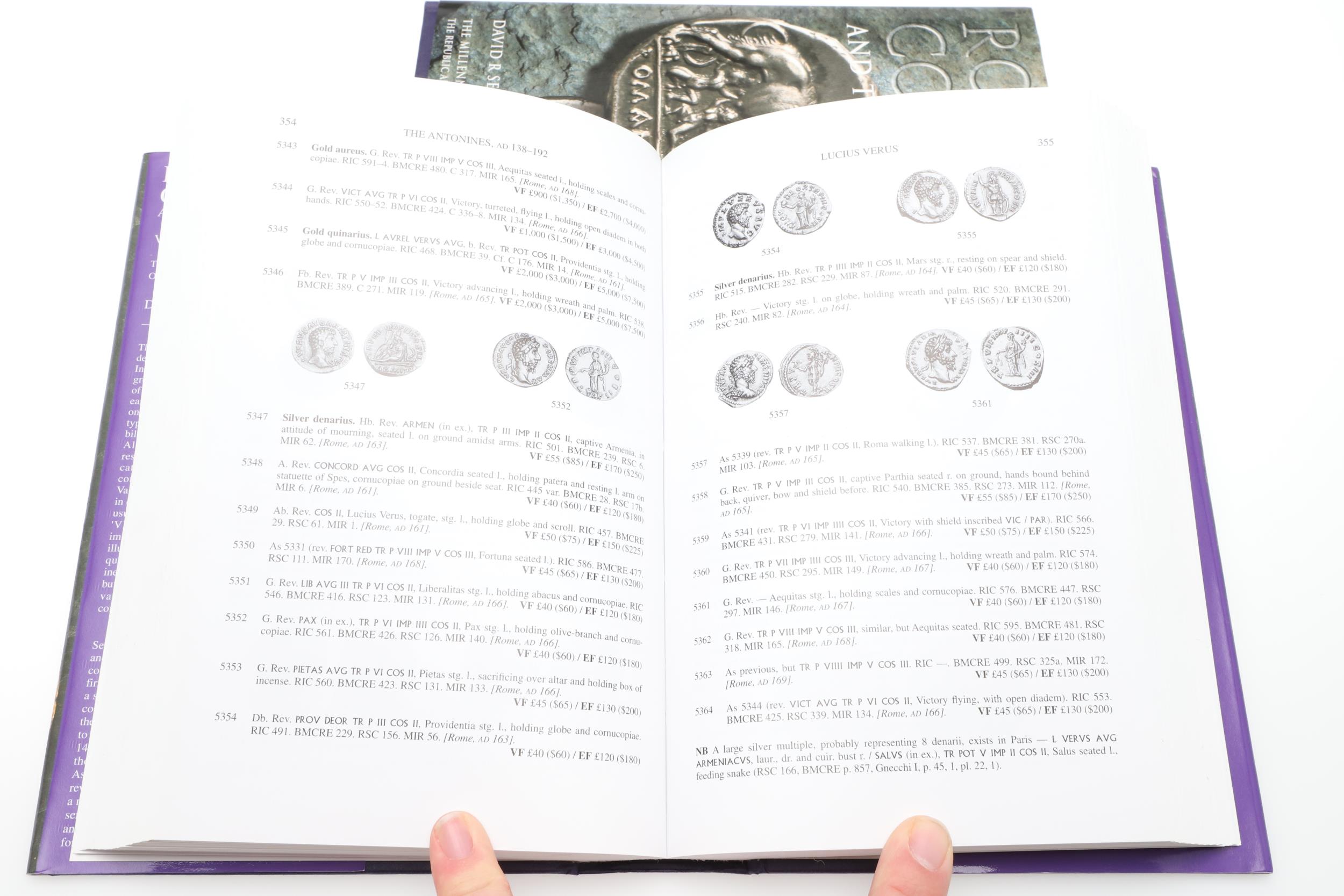 DAVID R. SEAR GREEK COINS AND THEIR VALUES AND ROMAN COINS AND THEIR VALUES. 4 VOLUMES. - Bild 11 aus 14