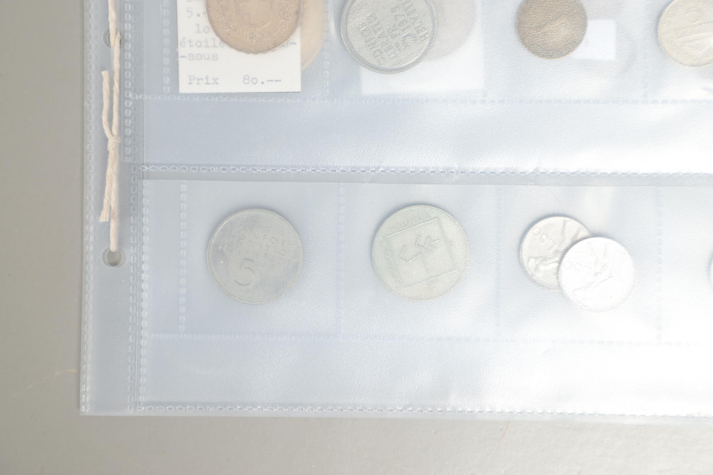 A SMALL COLLECTION OF WORLD COINS TO INCLUDE SWISS AND OTHER COINS. - Bild 8 aus 13