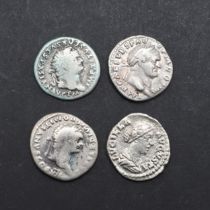 ROMAN IMPERIAL COINAGE: FOUR DENARIUS, VESPASIAN AND LATER.