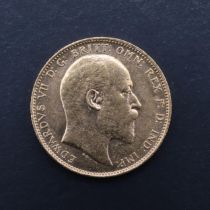 AN EDWARD VII SOVEREIGN. 1905.