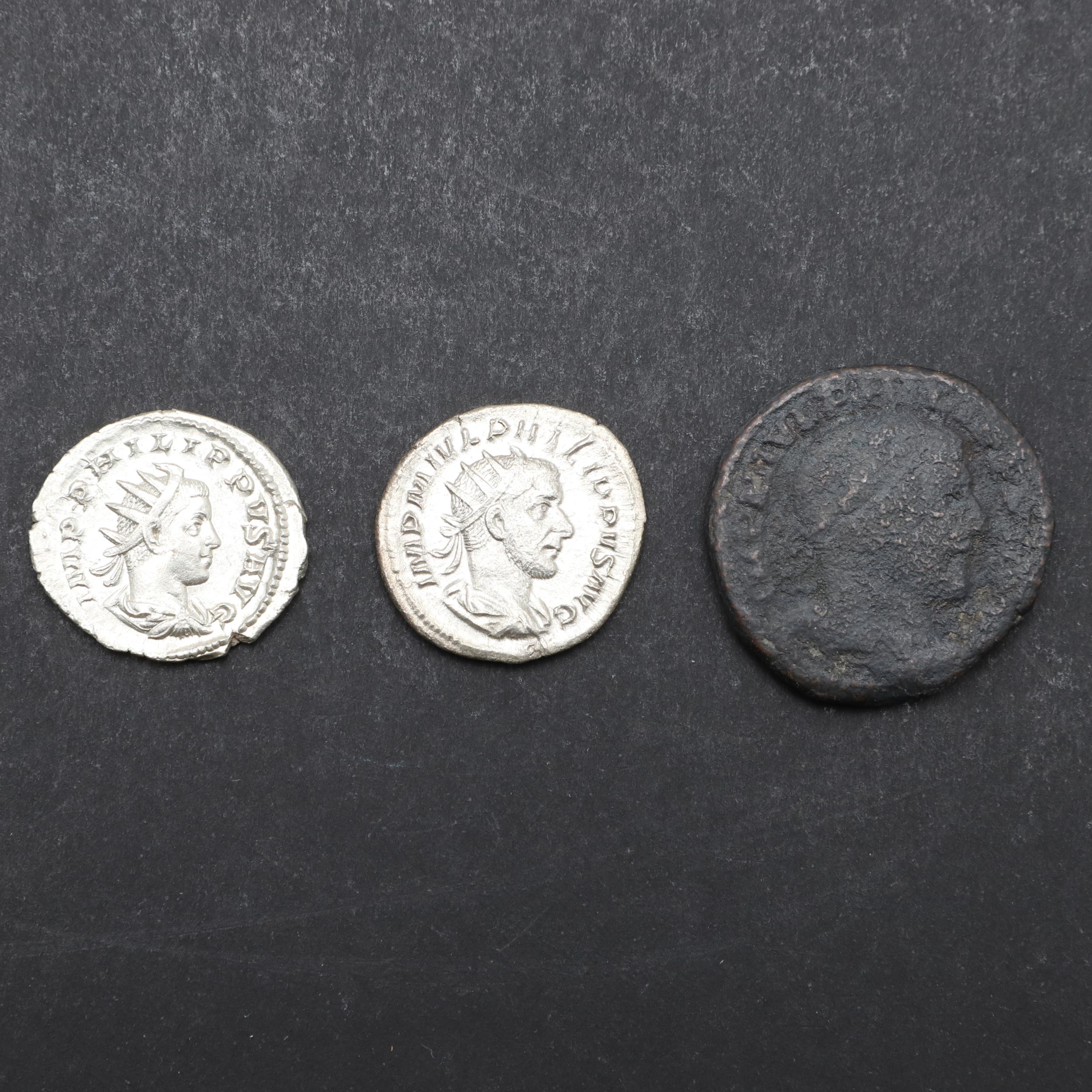 ROMAN IMPERIAL COINAGE: PHILIP I 244-249 AND PHILIP II 247 - 249 A.D.