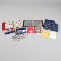 A LARGE COLLECTION OF PRE DECIMAL AND OTHER COINS.