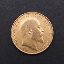 AN EDWARD VII SOVEREIGN. 1906.