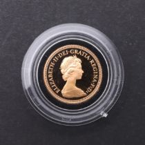 A QUEEN ELIZABETH II PROOF SOVEREGIN, 1979.