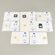 A COLLECTION OF QUEEN MOTHER 'LADY OF THE CENTURY' SILVER PROOF COINS.