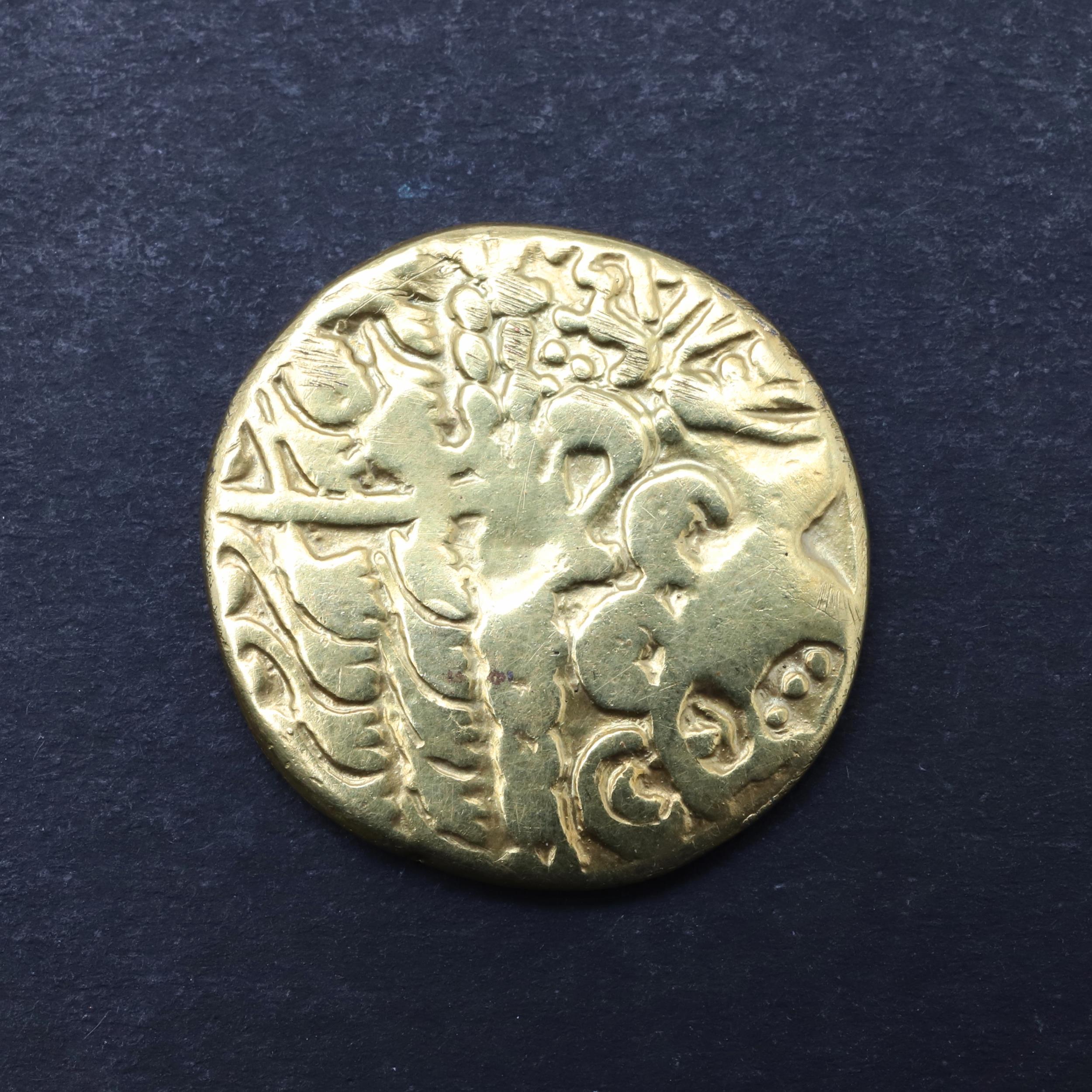 BRITISH IRON AGE, BRITISH IRON AGE, GALLO-BELGIC TYPE GOLD STATER - Image 2 of 3