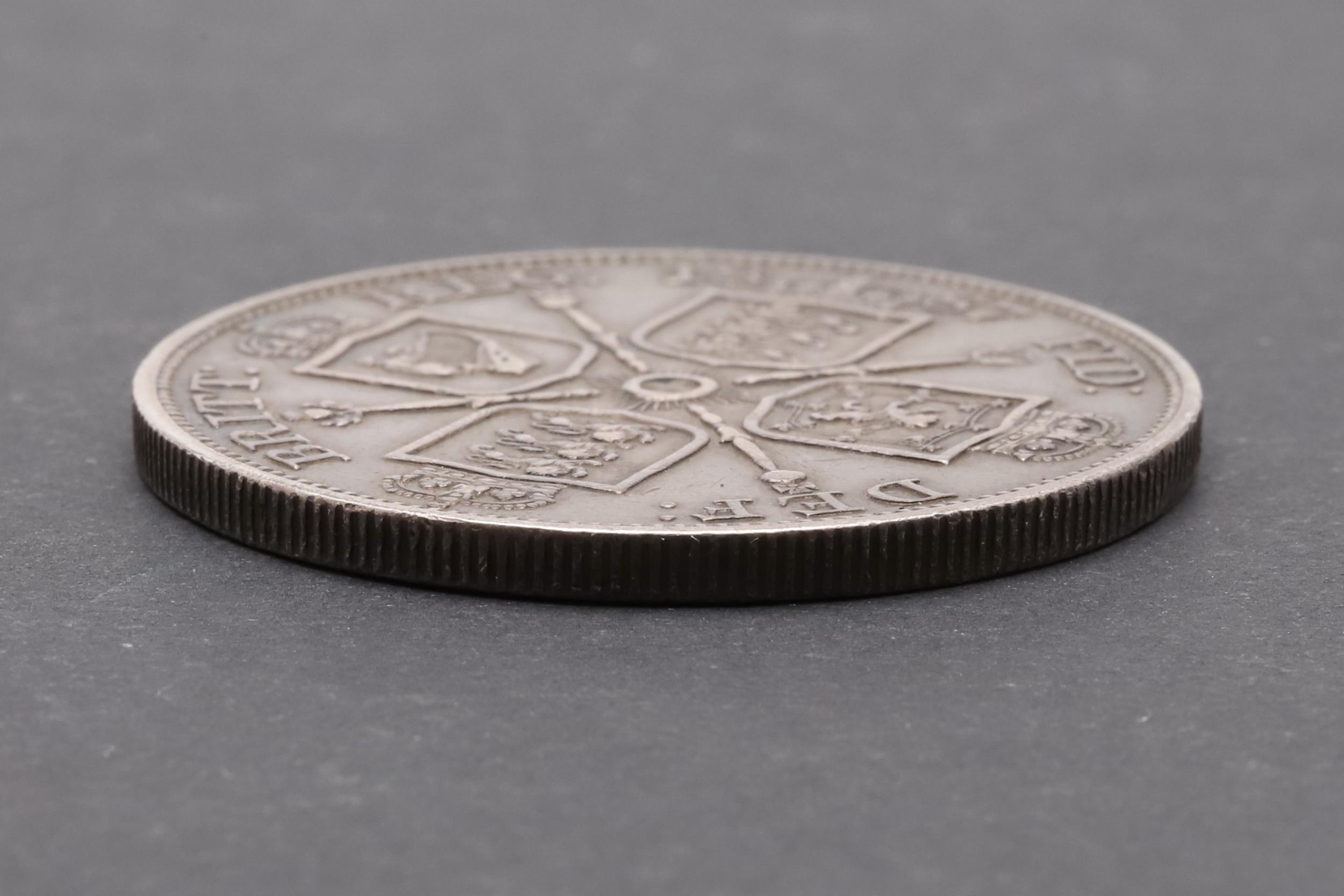 A QUEEN VICTORIA DOUBLE FLORIN, 1887. - Image 3 of 3