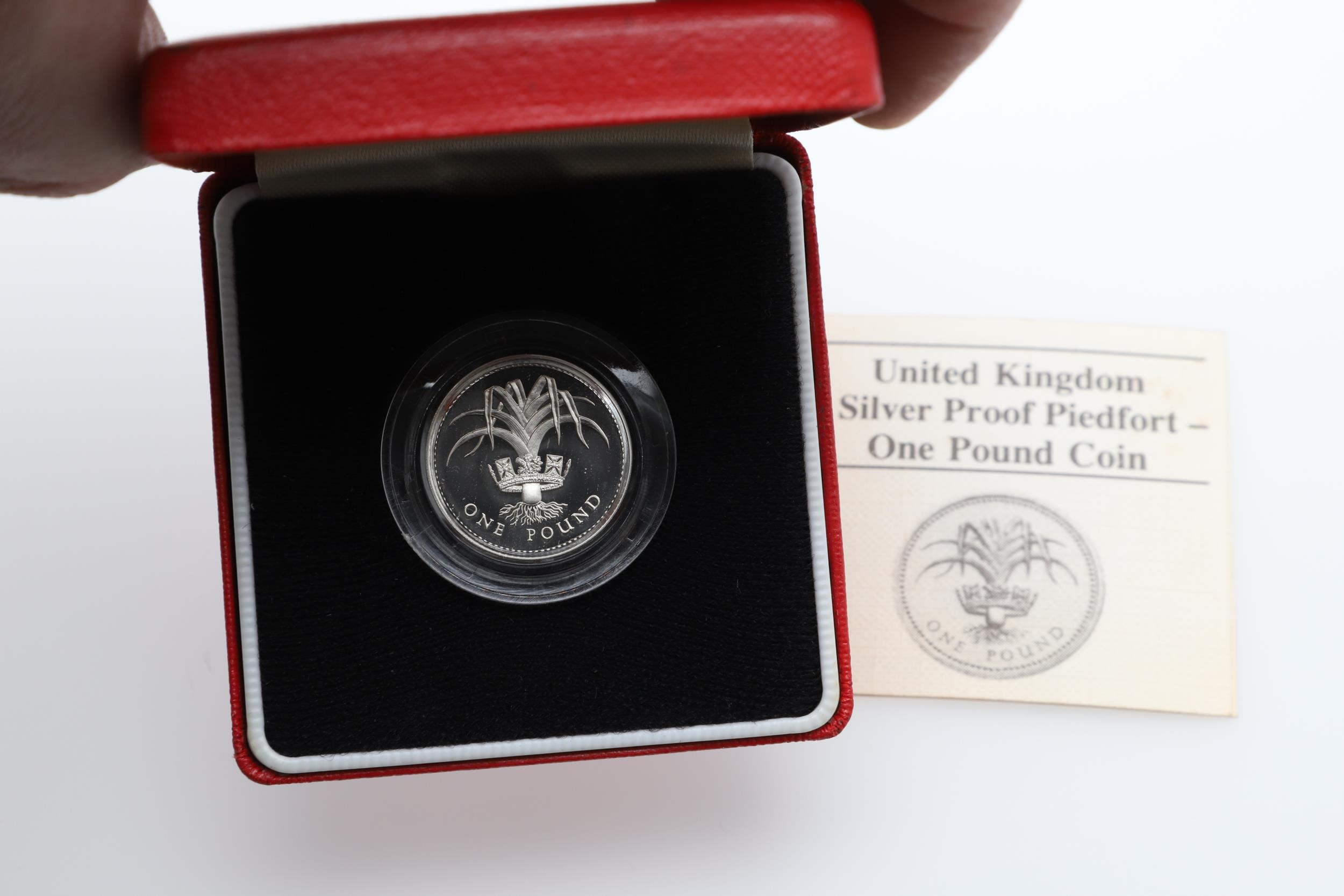 A COLLECTION OF ROYAL MINT PIEDFORT ISSUES TO INCLUDE 2017 SILVER PROOF PIEDFORT COIN SET. - Bild 11 aus 15