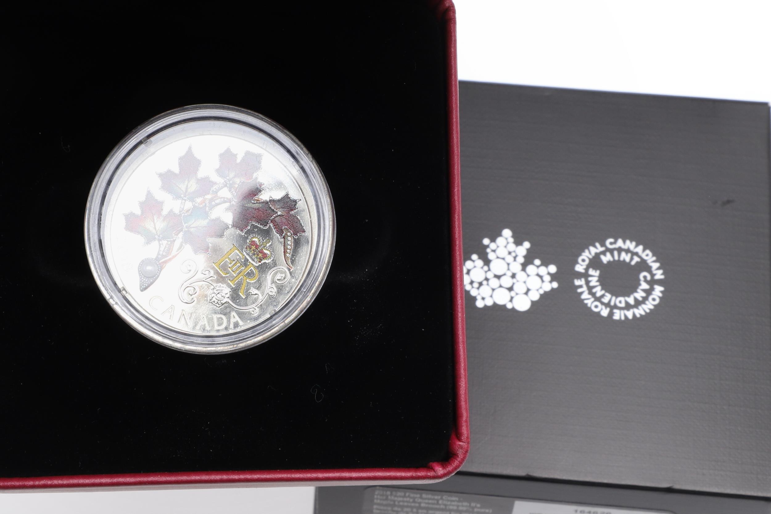 THREE ROYAL CANADIAN MINT SILVER PROOF ISSUES, 2016-2018. - Image 6 of 7