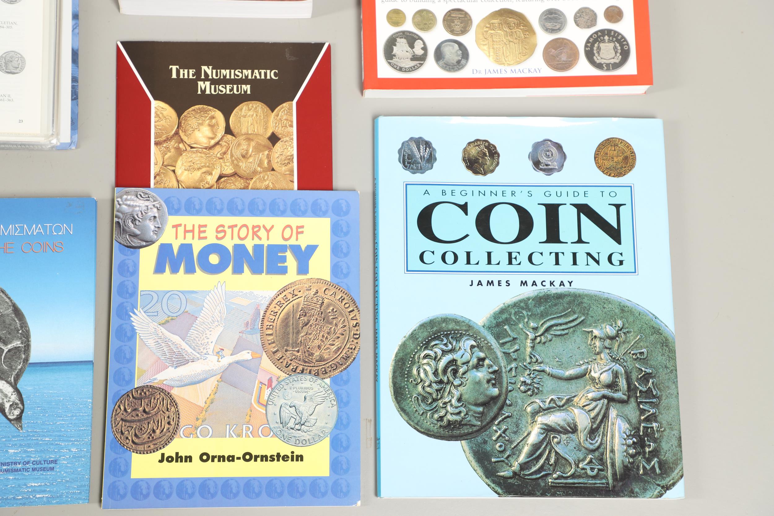 A COLLECTION OF NUMISMATIC BOOKS AND OTHER SIMILAR MATERIAL. - Image 6 of 8