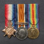 A FIRST WORLD WAR TRIO TO THE ROYAL ARMY MEDICAL CORPS, REGIMENTAL NUMBER 52.