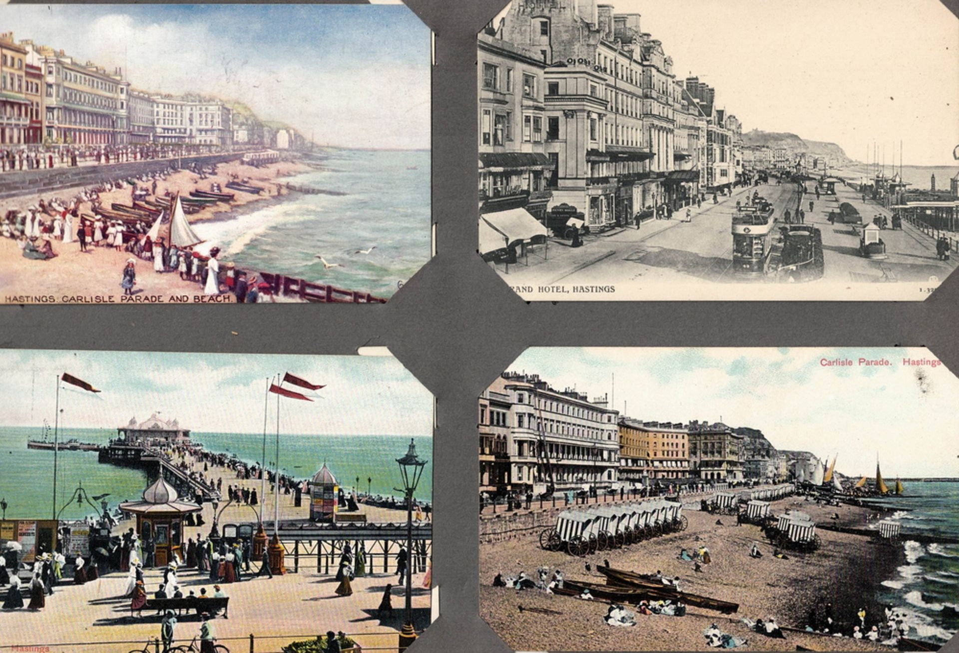 Altes Postkarten Album gefüllt mit über 170 alten Postkarten, meist England Vorkrieg. Kleines - Image 4 of 4
