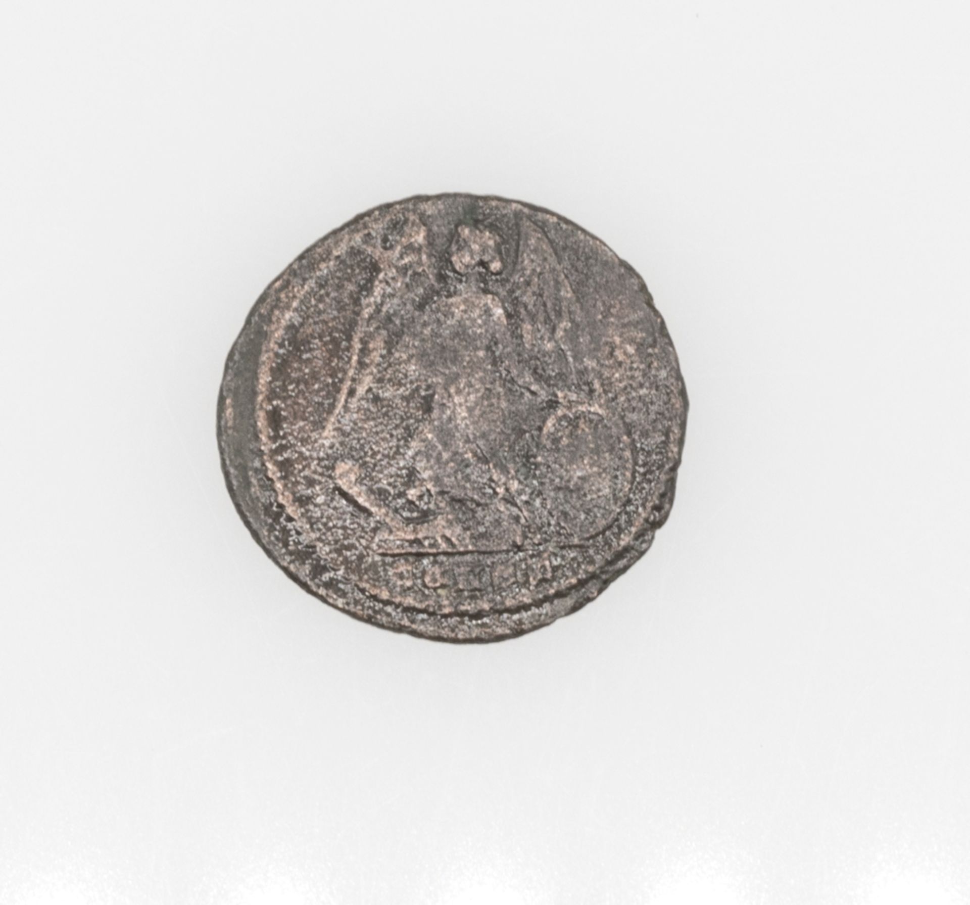 Römisches Kaiserreich, Follis, Constantin I. - Büste nach links "Constantinopolis", RV. Victoria mit - Bild 2 aus 2