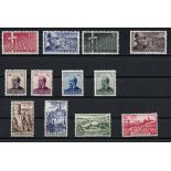 Luxemburg 1947/48. MiNr. 423-434, postfrisch