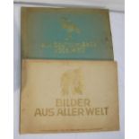 2x Sammelbilder Alben aus aller Welt "aus Deutschlands Vogelwelt", Vollständig.