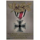 Propaganda - Postkarte Eisernes Kreuz 1939 "Es kann nur einer siegen und das sind wir" - Adolf