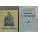 2 Bücher, dabei Der Kampf um die Seeherrschaft und O Mutter zart, schütz meine Fahrt.