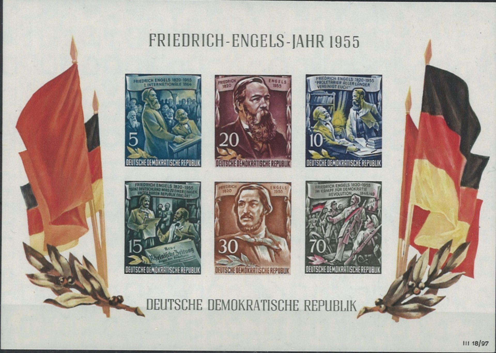 DDR, 1955, Block 13