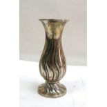 Vase, 800er Silber, Deutsch. Höhe ca. 14,5 cm