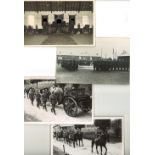4 Postkarten 3. Reich. Ansicht "Soldaten - Bestattung"