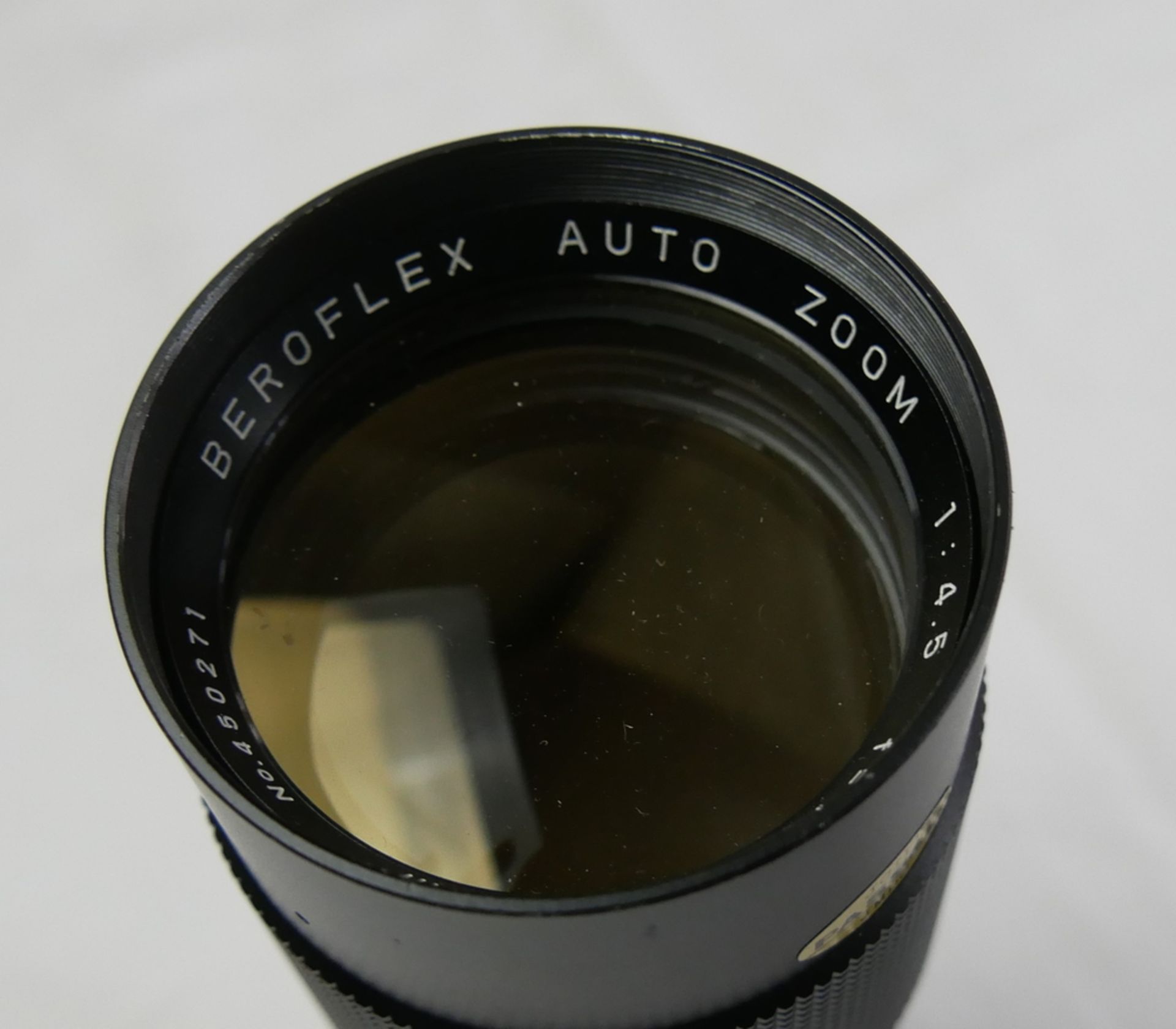 Beroflex Auto Zoom 1 : 4.5, f= 75 mm - 235 mm. No. 450271 mit dazugehöriger Tasche - Image 4 of 4