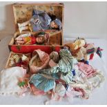 Tony Doll, Lot aus Auflösung Puppen und Kleidung