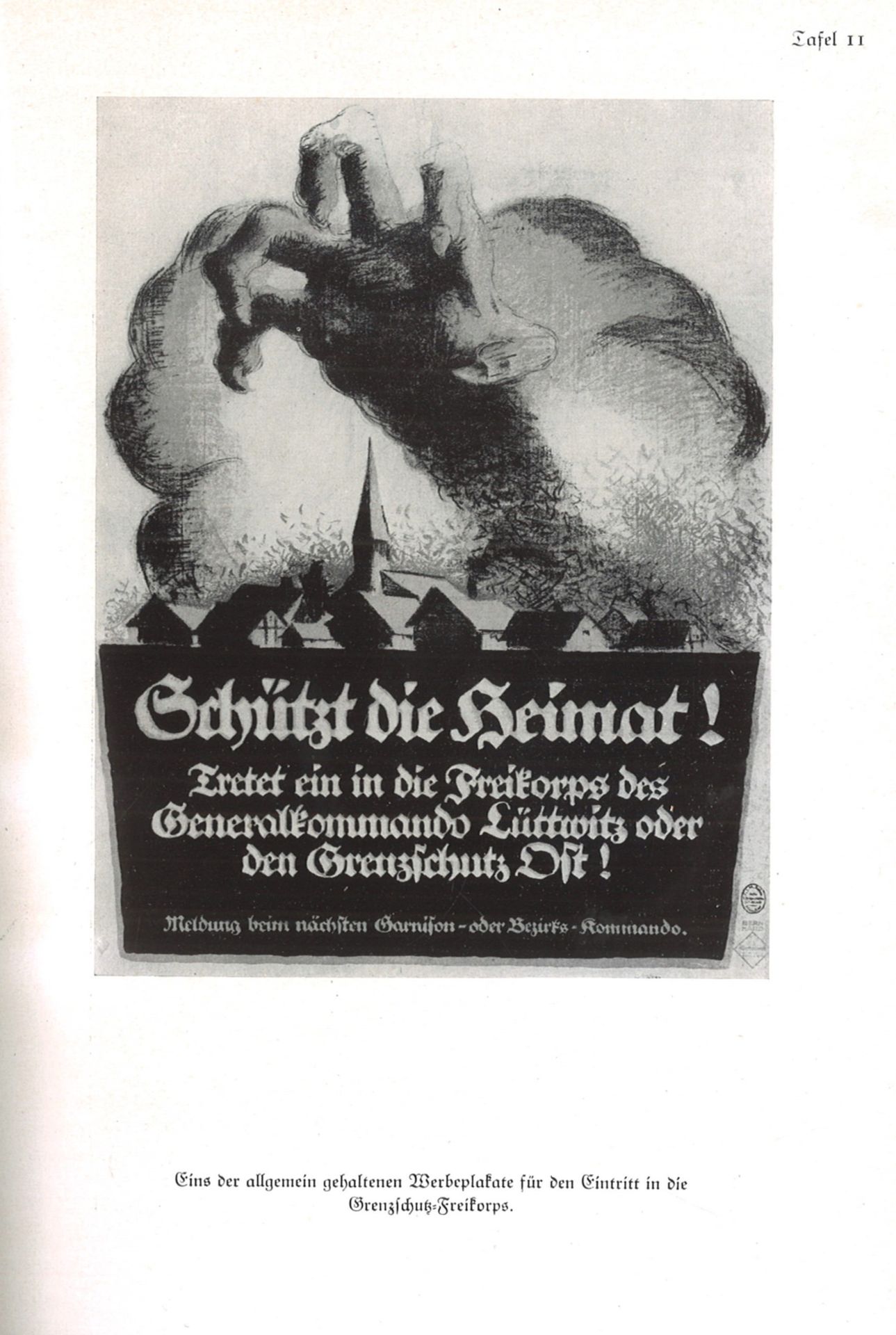 Buch "die deutschen Freikorps 1918-1923" Bruckmann Verlag 1937. Gebunden mit Schutzumschlag, 506 - Image 2 of 2