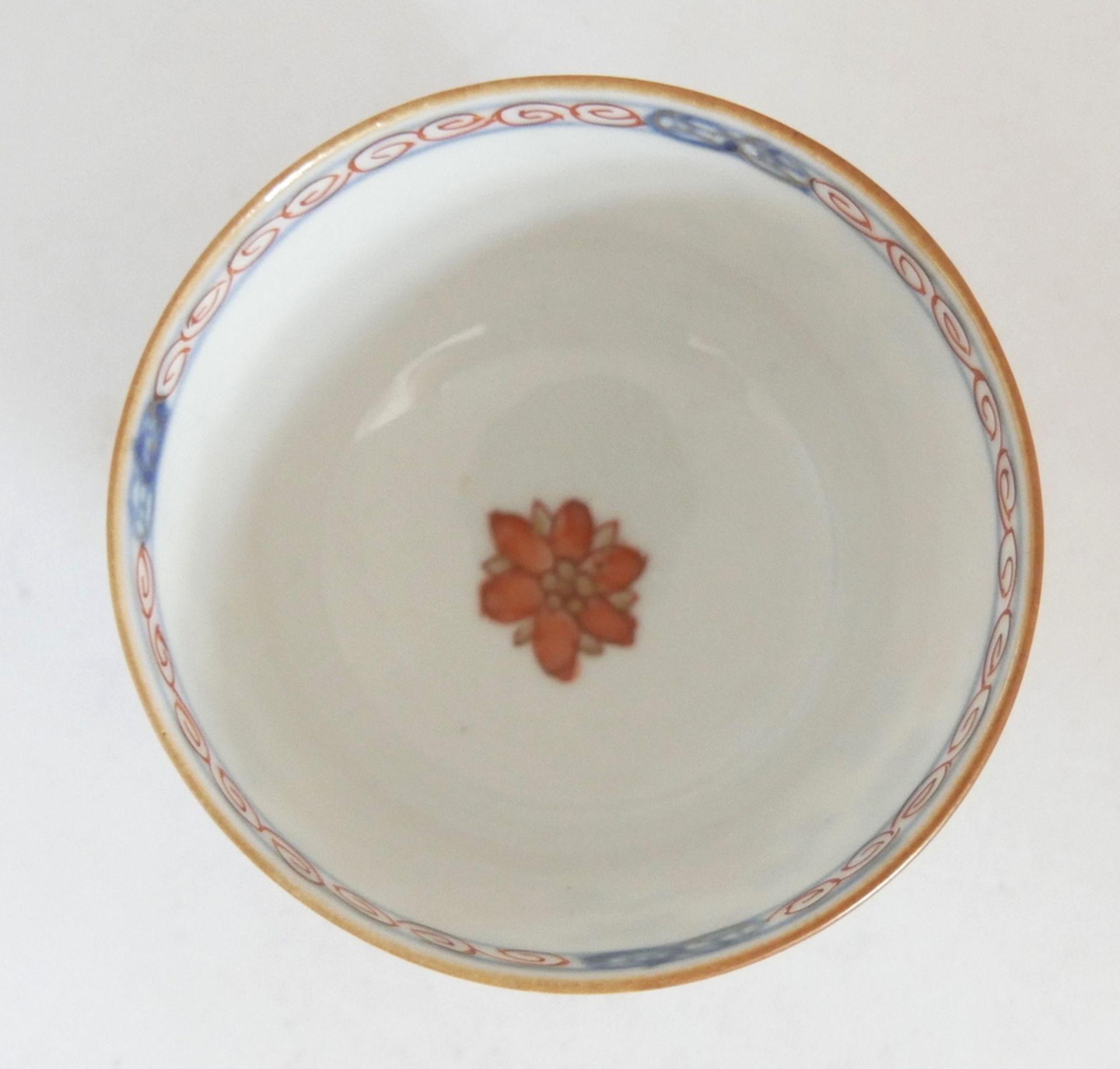 Aus Sammelauflösung! Altes chinesisches Porzellan des 19. Jahrhunderts. Koppchen mit Unterteller, um - Image 3 of 3