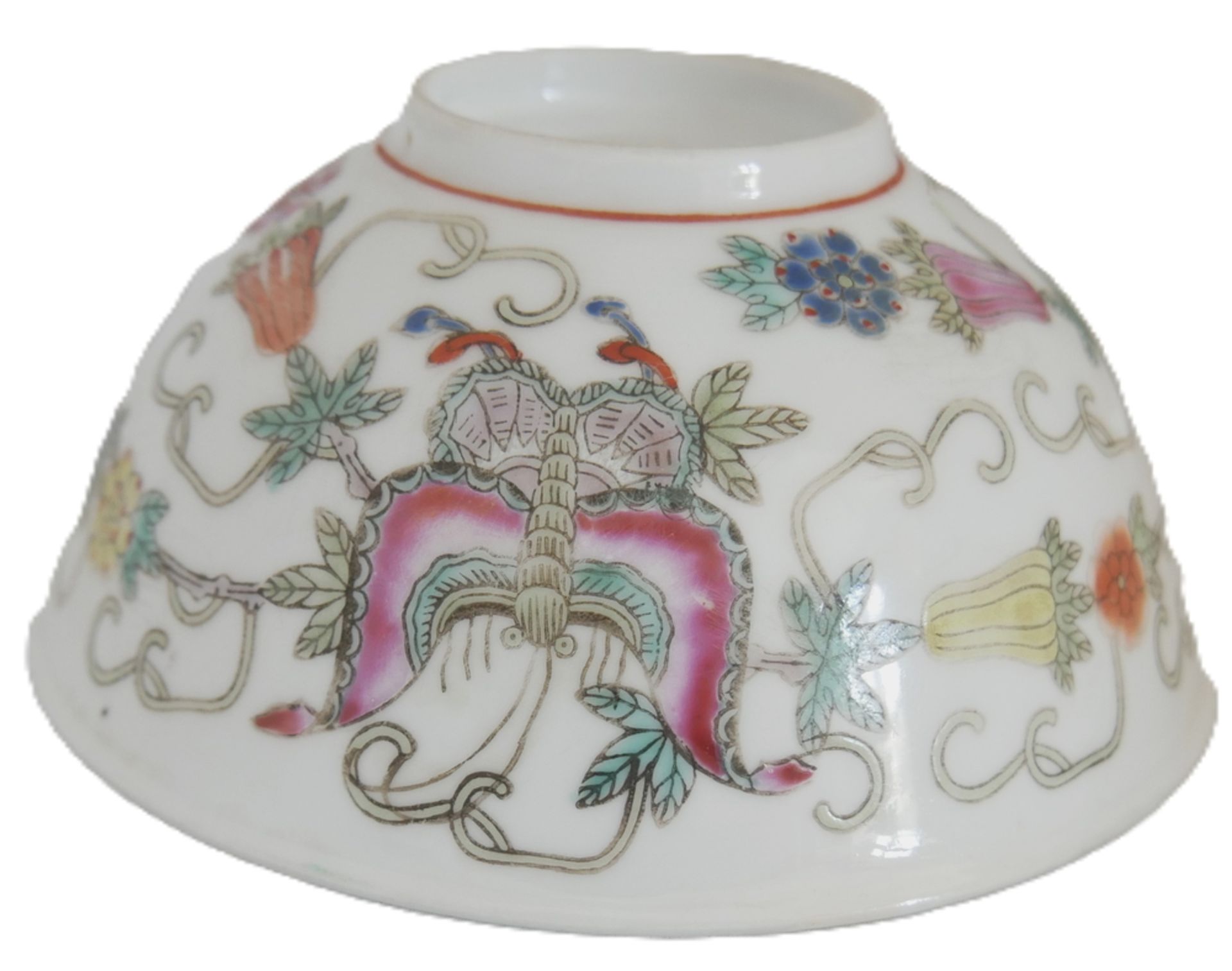 Aus Sammelauflösung! Altes chinesisches Porzellan des 19. Jahrhunderts. Schale, Guangxu 1875 - 1908. - Image 3 of 3