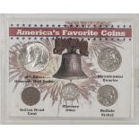 USA, Münzsatz America´s Favorite Coins. In original Box.