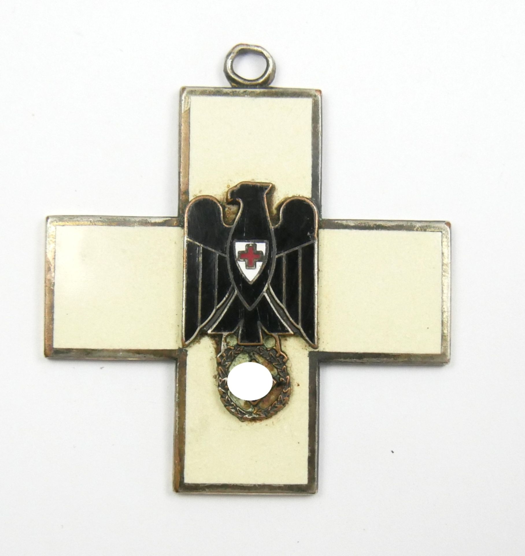 Ehrenabzeichen des Deutschen Roten Kreuzes. Verdienstkreuz. Hersteller: Chr. Bauer Welzheim
