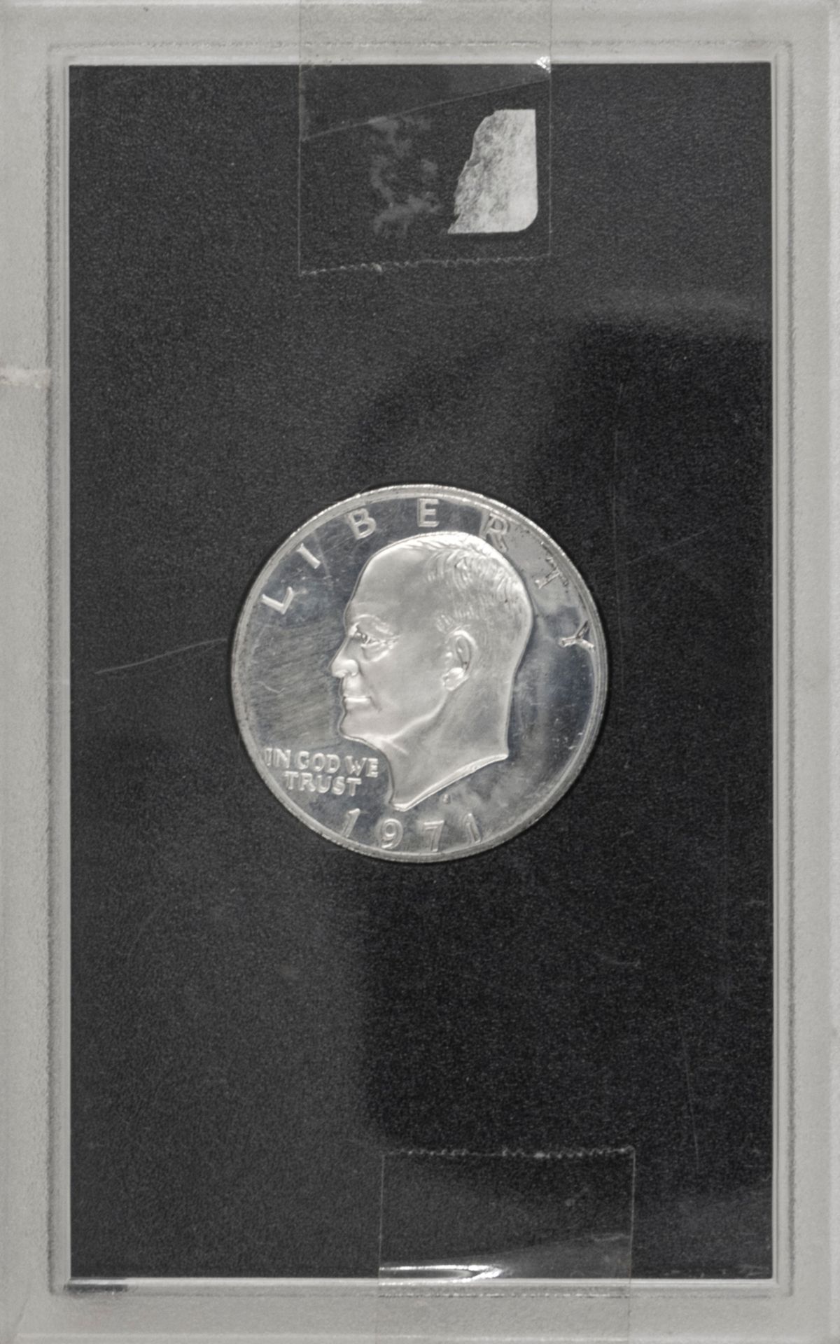 USA 1971,Eisenhower Proof Dollar. In original Box. PP. - Bild 2 aus 2