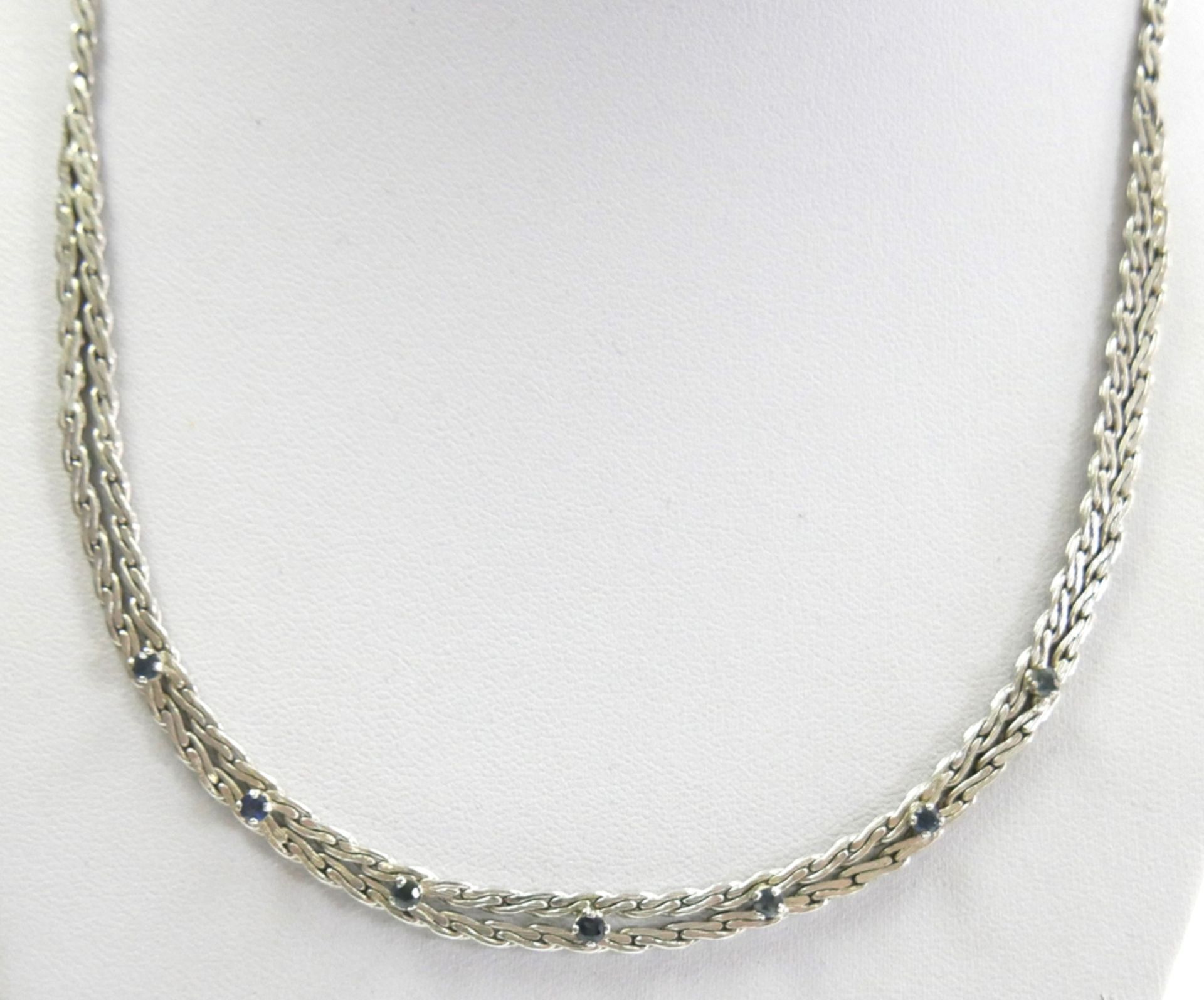 Collier, 835er Silber, Länge ca. 40 cm