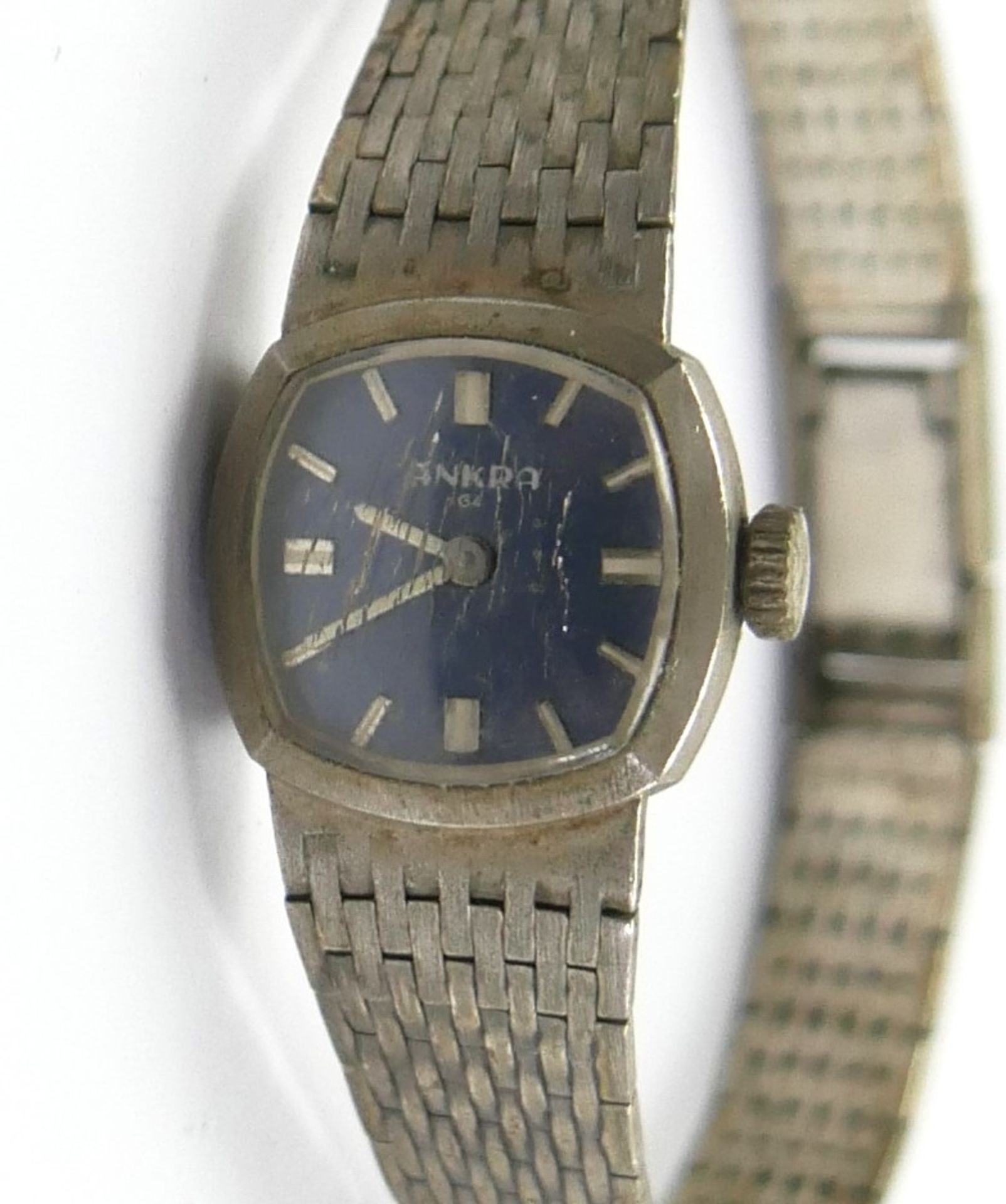 Damen Armbanduhr ANKRA, 835er Silber. Mechanisch, Funktion geprüft - Image 2 of 2