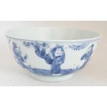 Aus Sammelauflösung! Altes chinesisches Porzellan des 19. Jahrhunderts. Schale, Porzellan, blau