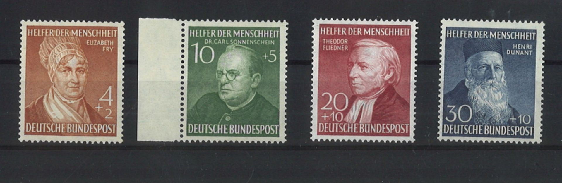 BRD 1952. MiNr. 156-159, postfrisch