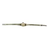 Damen Armbanduhr Anker "17 Jewels", 835 gepunzt. Mechanisch, Funktion geprüft