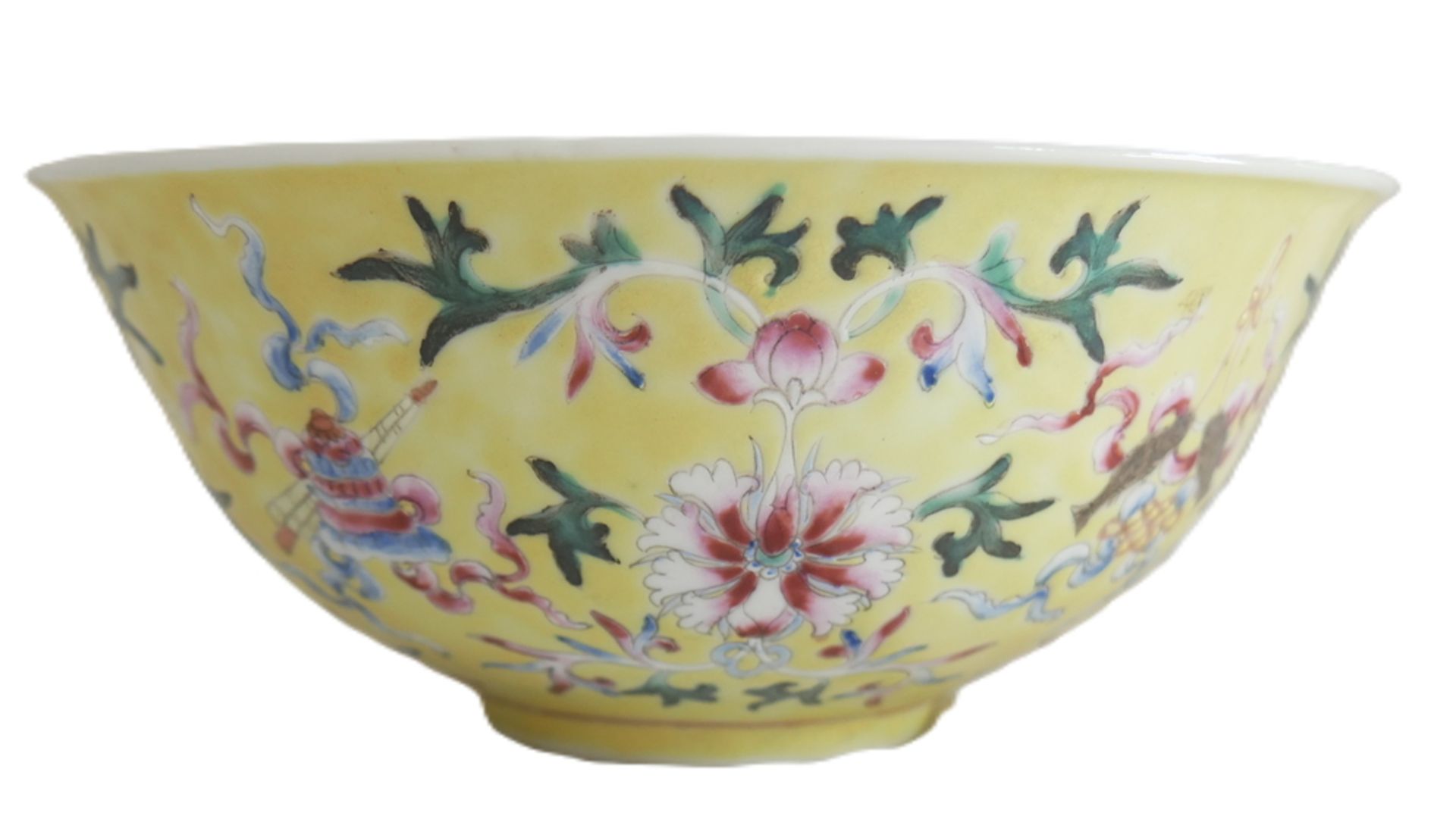 Aus Sammelauflösung! Altes chinesisches Porzellan des 19. Jahrhunderts. 2 Schalen, um 1880 - 90. - Image 2 of 3