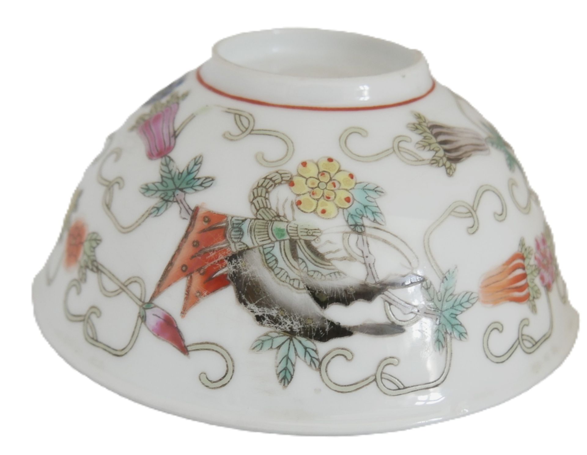 Aus Sammelauflösung! Altes chinesisches Porzellan des 19. Jahrhunderts. Schale, Guangxu 1875 - 1908. - Image 2 of 3