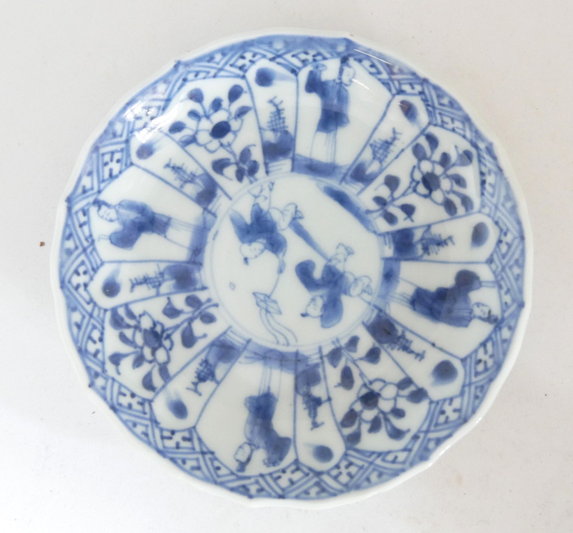 Aus Sammelauflösung! Altes chinesisches Porzellan des 19. Jahrhunderts. Koppchen mit Unterteller. - Image 2 of 4