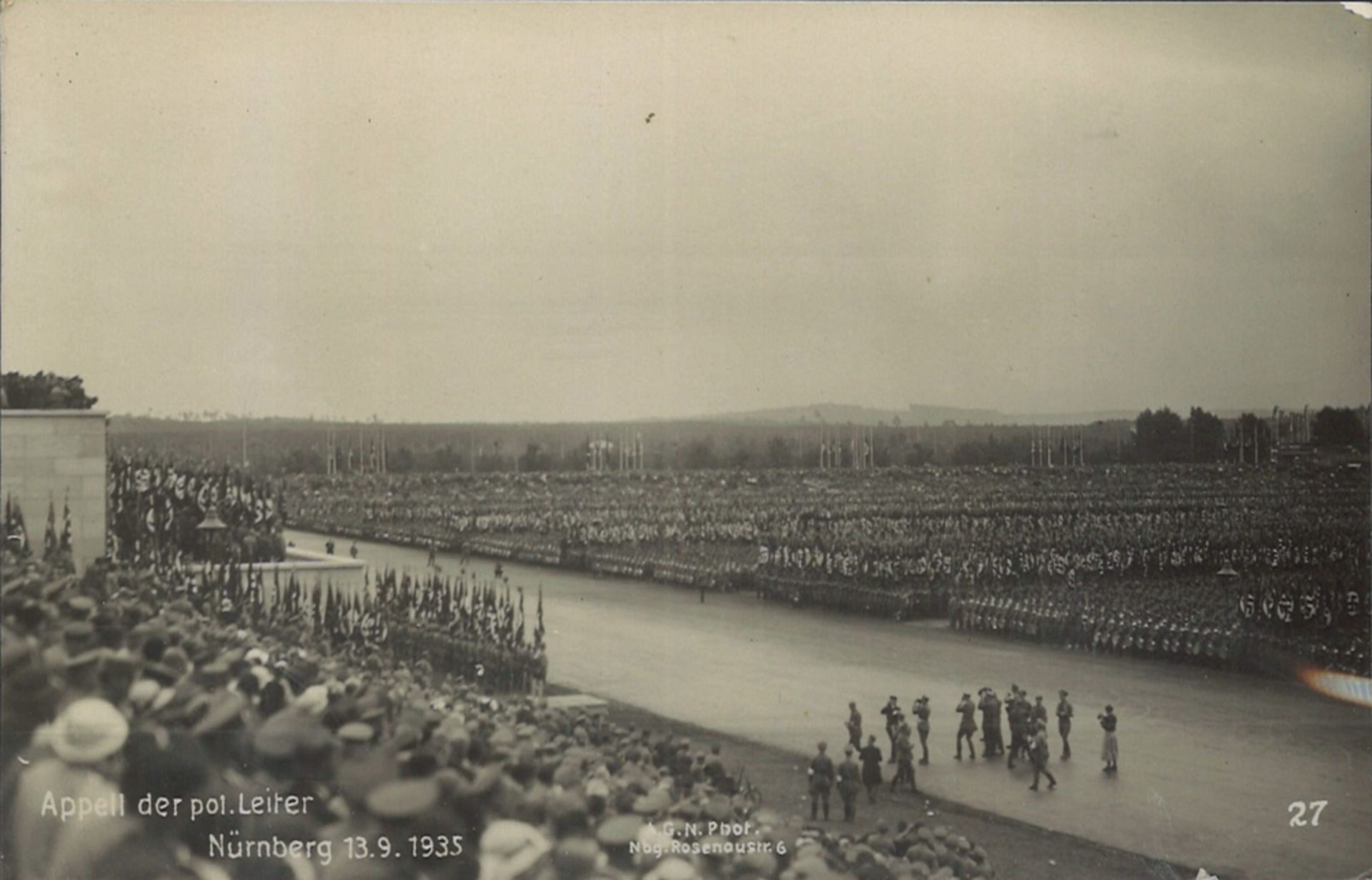 Foto "Appell der pol. Leiter Nürnberg 13.9.1935" Nr. 27