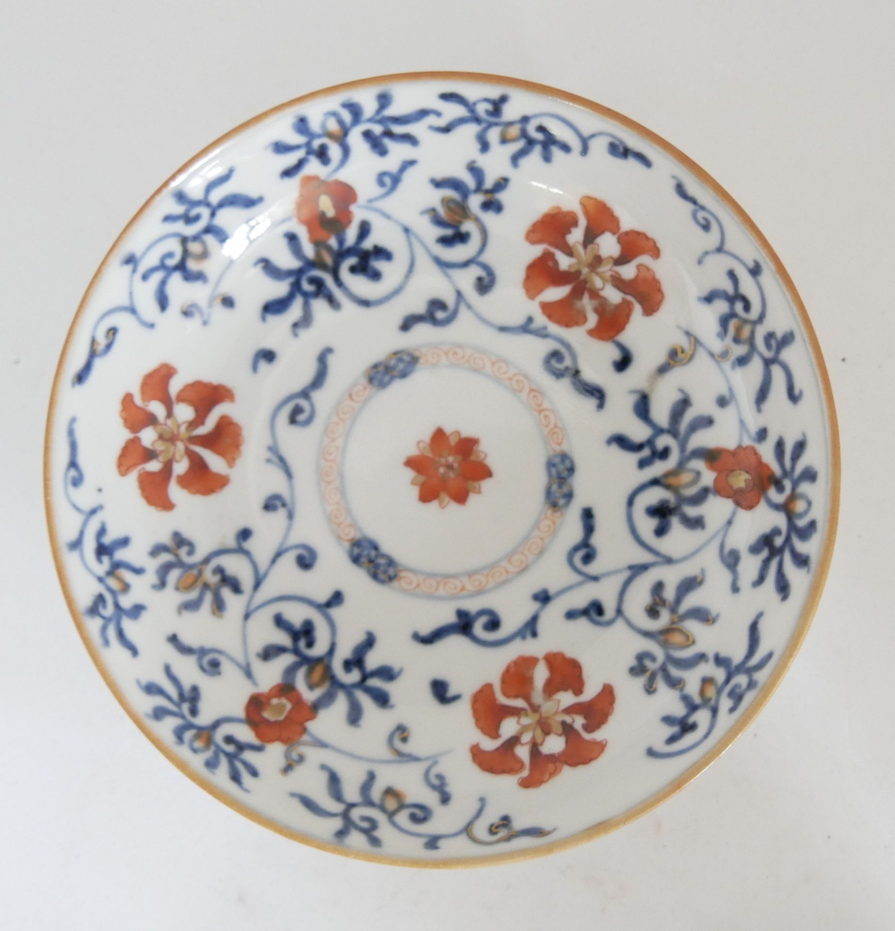 Aus Sammelauflösung! Altes chinesisches Porzellan des 19. Jahrhunderts. Koppchen mit Unterteller, um - Image 2 of 3